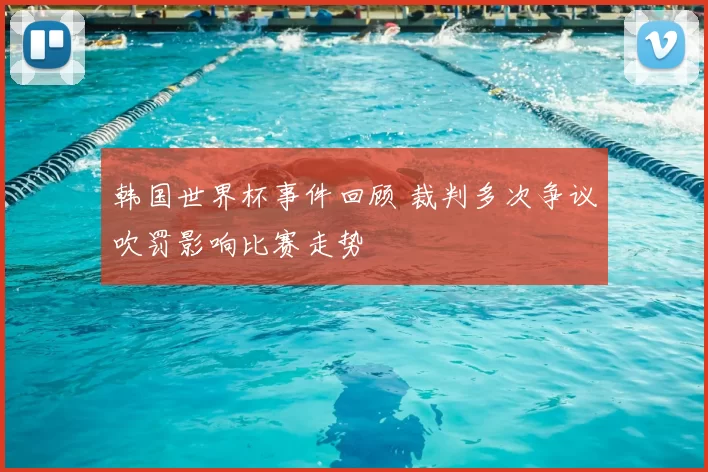 韩国世界杯事件回顾 裁判多次争议吹罚影响比赛走势