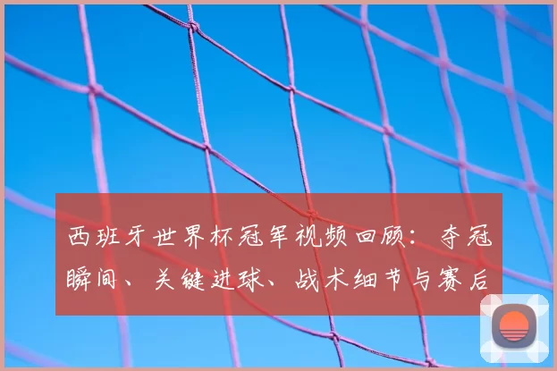 西班牙世界杯冠军视频回顾：夺冠瞬间、关键进球、战术细节与赛后影响解析